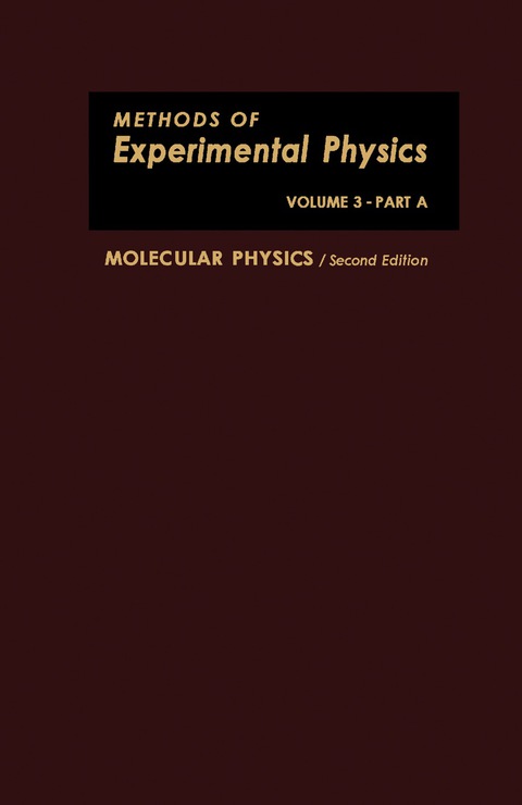 Cover image for book Molecular Physics