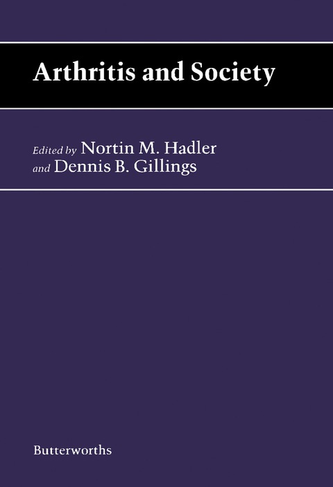 Cover image for book Arthritis and Society