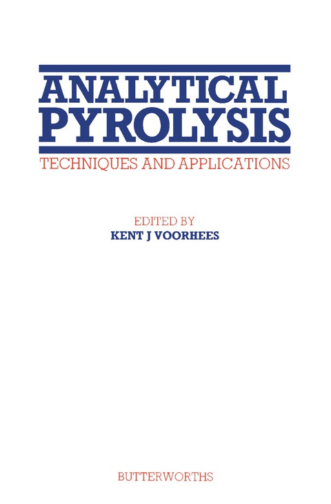 Cover image for book Analytical Pyrolysis