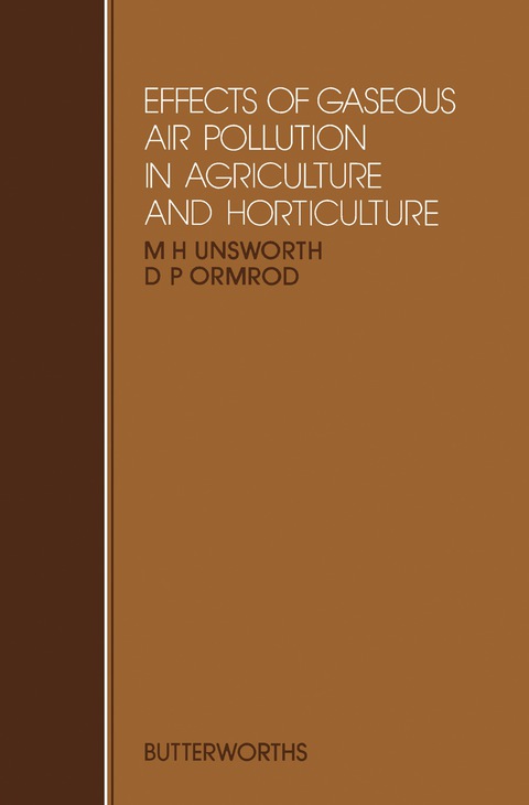 Cover image for book Effects of Gaseous Air Pollution in Agriculture and Horticulture