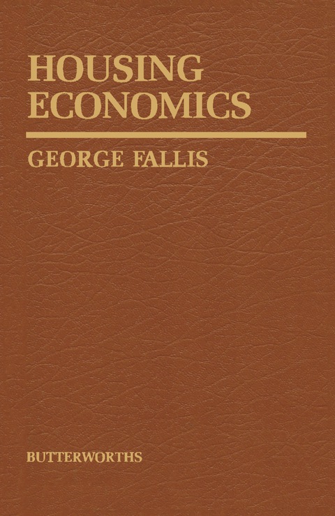 Cover image for book Housing Economics