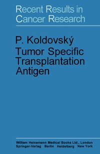 Cover image: Tumor Specific Transplantation Antigen 9780433188100