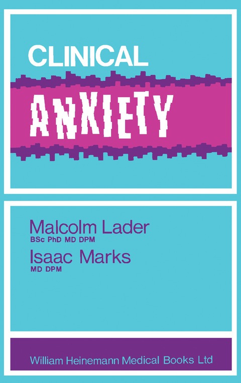 Cover image for book Clinical Anxiety