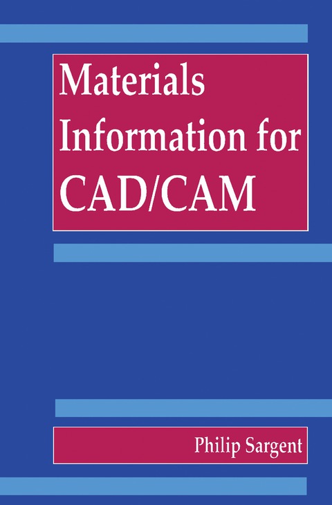Cover image for book Materials Information for CAD/CAM