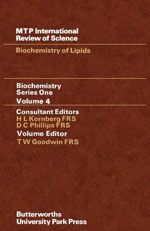 Cover image for book Biochemistry of Lipids