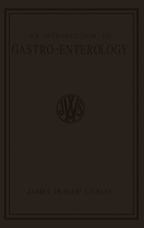 Cover image for book An Introduction to Gastro-Enterology