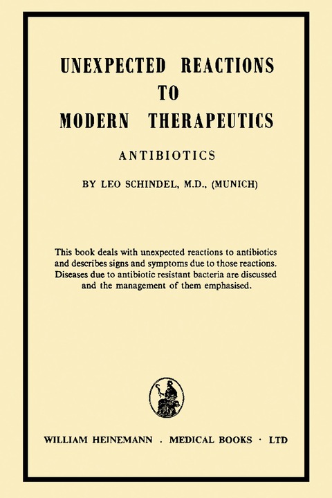 Cover image for book Unexpected Reactions to Modern Therapeutics