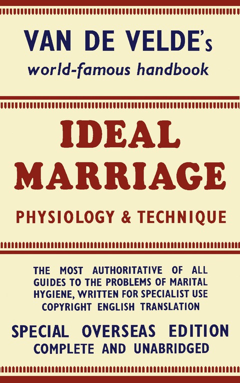 Cover image for book Ideal Marriage