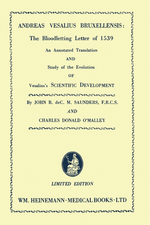 Cover image for book Andreas Vesalius Bruxellensis