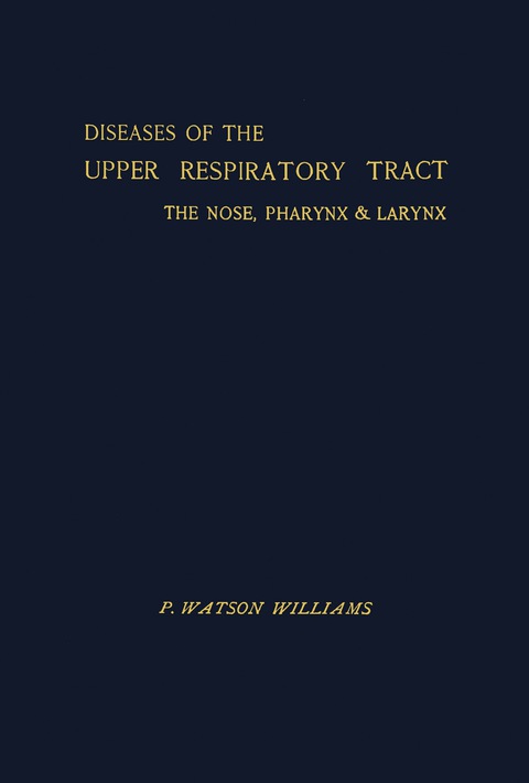 Cover image for book Diseases of the Upper Respiratory Tract