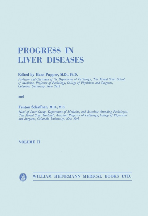 Cover image for book Progress in Liver Diseases