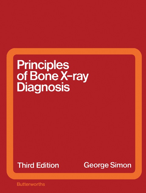 Cover image for book Principles of Bone X-Ray Diagnosis
