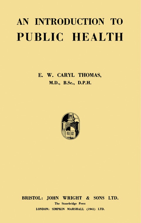 Cover image for book An Introduction to Public Health