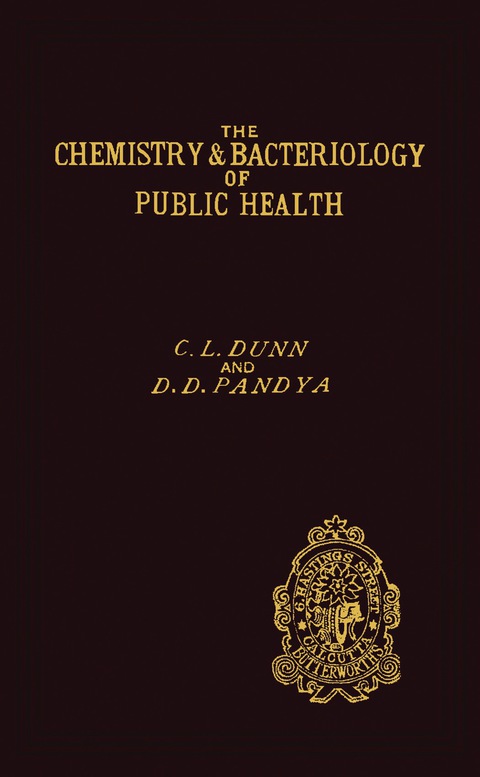 Cover image for book The Chemistry and Bacteriology of Public Health