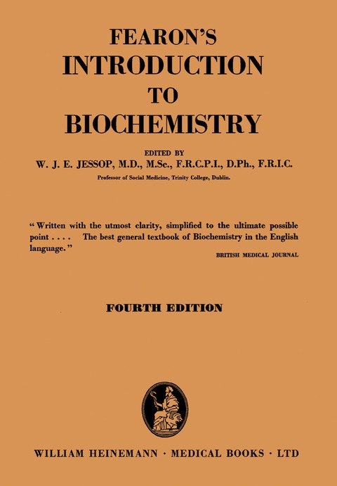 Cover image for book Fearon's Introduction to Biochemistry
