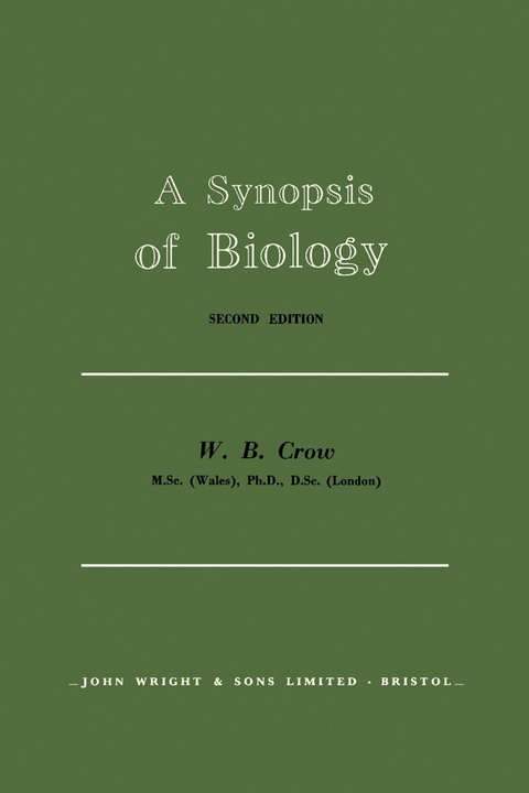 Cover image for book A Synopsis of Biology