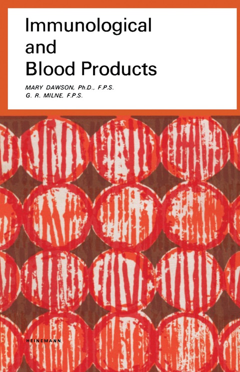 Cover image for book Immunological and Blood Products
