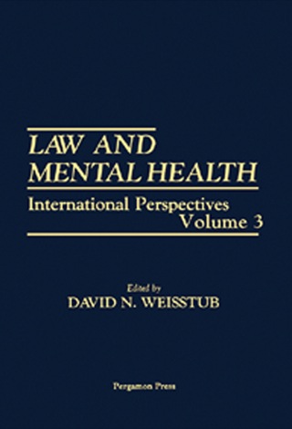 Law and Mental Health: International Perspectives