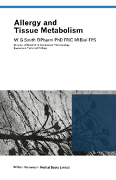 Cover image for book Allergy and Tissue Metabolism