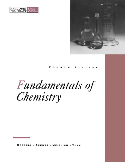 Cover image for book Fundamentals of Chemistry