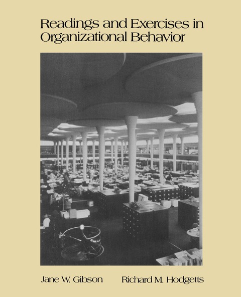 Cover image for book Readings and Exercises in Organizational Behavior
