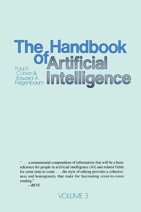 Cover image for book The Handbook of Artificial Intelligence