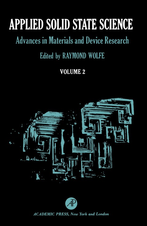 Cover image for book Applied Solid State Science