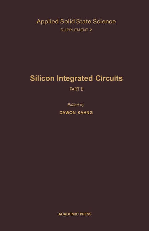 Cover image for book Silicon Integrated Circuits