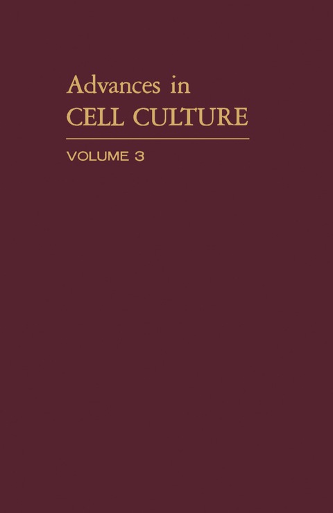 Cover image for book Advances in Cell Culture