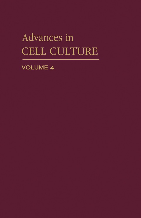 Cover image for book Advances in Cell Culture