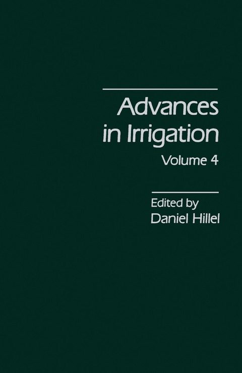 Cover image for book Advances in Irrigation