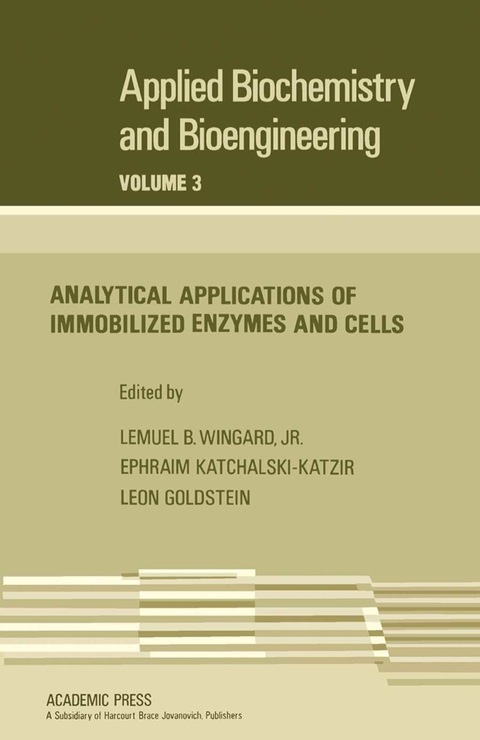 Cover image for book Analytical Applications of Immobilized Enzymes and Cells
