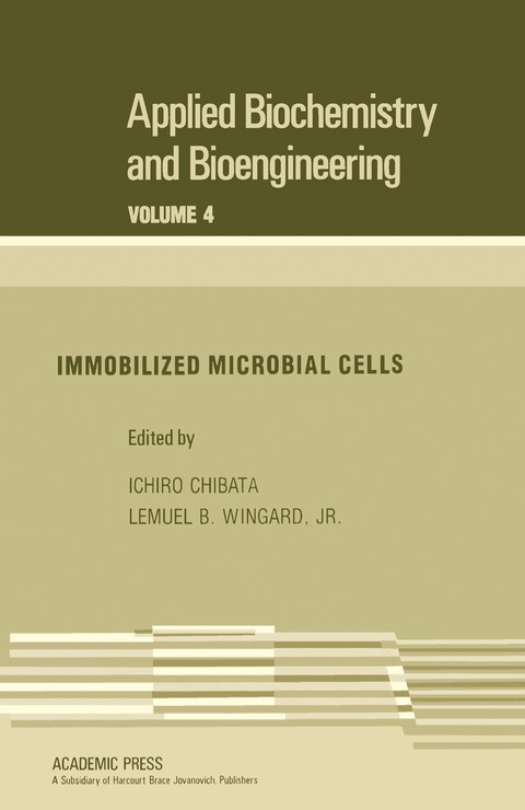 Cover image for book Immobilized Microbial Cells