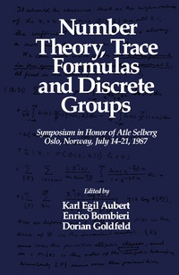 Cover image: Number Theory, Trace Formulas and Discrete Groups 9780120675708