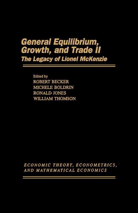Cover image for book General Equilibrium, Growth, and Trade II