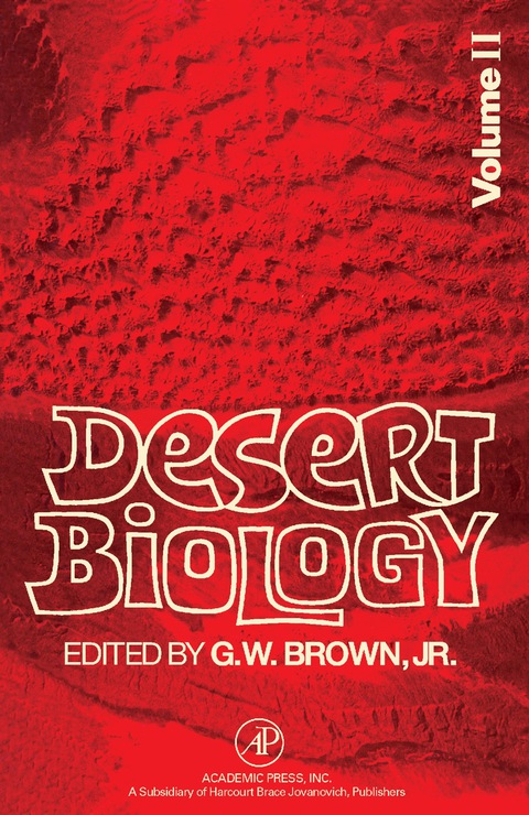 Cover image for book Desert Biology