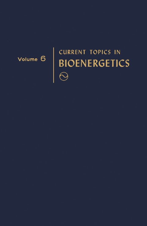 Cover image for book Current Topics in Bioenergetics