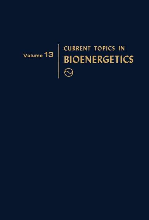 Cover image for book Current Topics in Bioenergetics