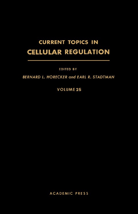 Cover image for book Current Topics in Cellular Regulation