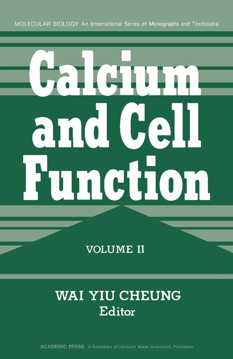 Cover image for book Calcium and Cell Function