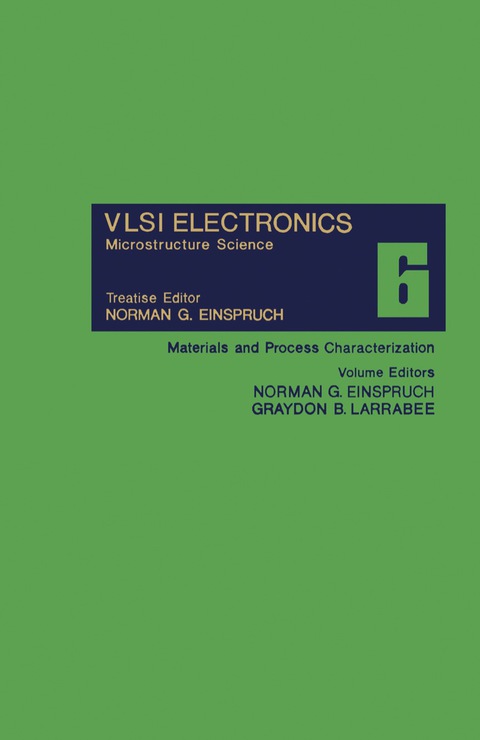Cover image for book Materials and Process Characterization