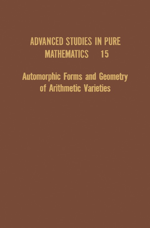 Cover image for book Automorphic Forms and Geometry of Arithmetic Varieties