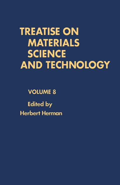 Cover image for book Treatise on Materials Science and Technology