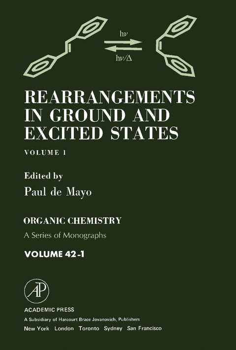 Cover image for book Rearrangements in Ground and Excited States