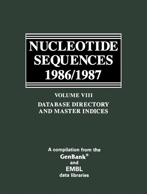 Cover image for book Database Directory and Master Indices