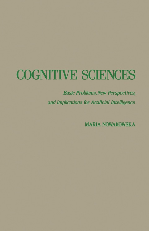 Cover image for book Cognitive Sciences