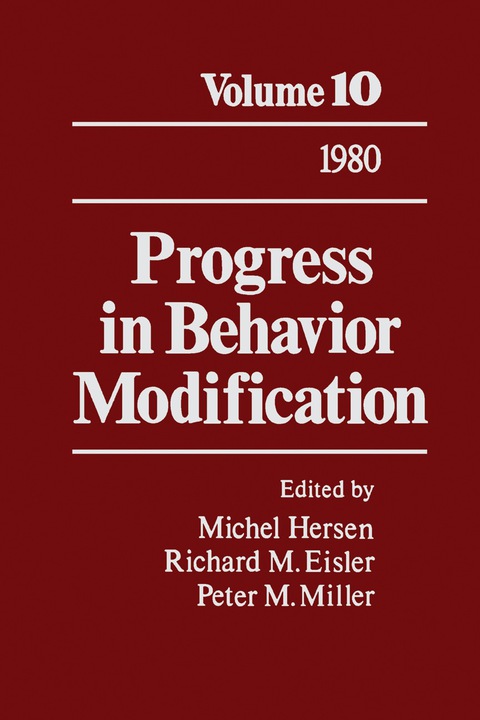 Cover image for book Progress in Behavior Modification