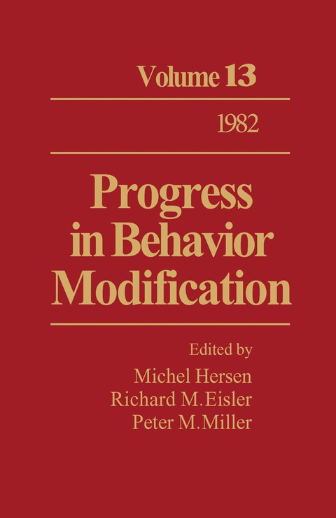 Cover image for book Progress in Behavior Modification