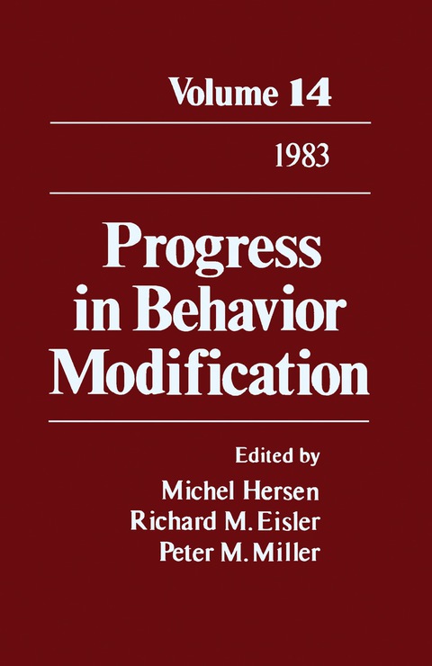 Cover image for book Progress in Behavior Modification