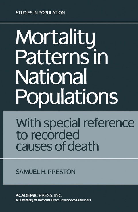 Cover image for book Mortality Patterns in National Populations